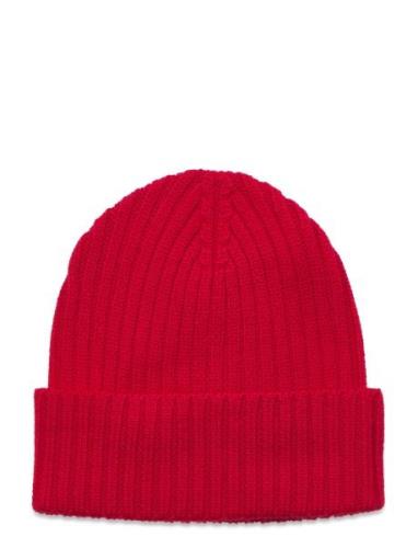 FUB Rib Beanie Röd