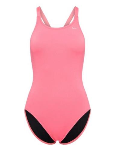 NIKE SWIM Nike Hydrastrong Solid Fastback Piece Rosa