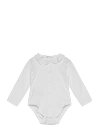 Mango Babydoll-Neck Bodysuit Vit