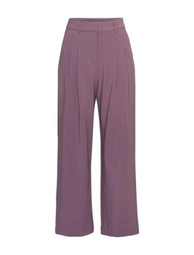 MSCH Copenhagen Mschmirabelle Michelle Hw Pleat Pants Lila