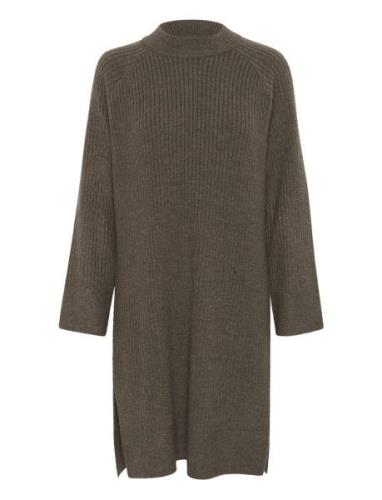 Kaffe Karinya Knit Dress Brun