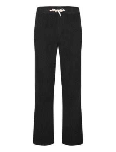 Lindbergh Cropped Corduroy Pants Svart