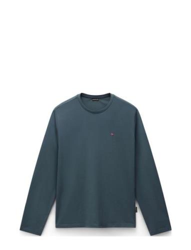 Napapijri Salis Long Sleeve T-Shirt Grön