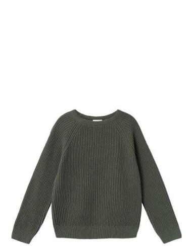 Name It Nkmvolly Ls Knit Khaki Green