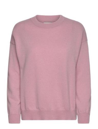 GANT Superfine Lambswool C-Neck Rosa