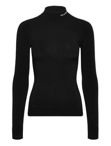 Karl Lagerfeld Classic Turtle Neck Svart