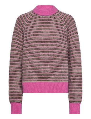 Mads Nørgaard Stripey Martha Sweater Rosa