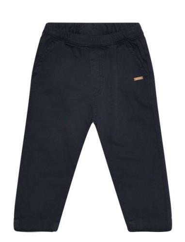 Minymo Pants Twill Marinblå