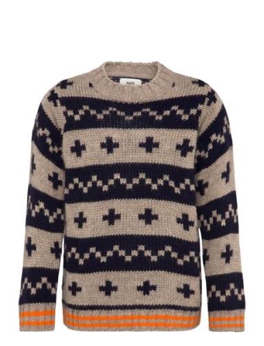 Mads Nørgaard Crash Keldino Reykavik Sweater Multi/patterned