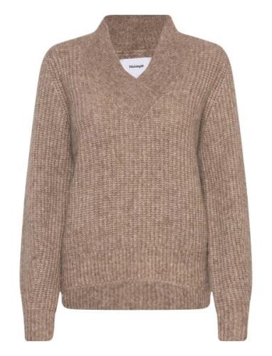 Nümph Nuzindi V-Neck Pullover Brun