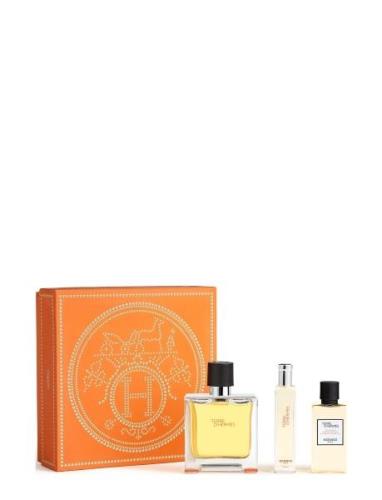 HERMÈS Terre D'hermès Pp Set 75Ml + 15Ml + Hbsg 40Ml Feh24 Nude