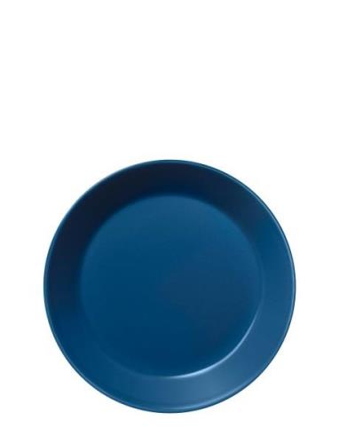 Iittala Teema Plate 17Cm Vintage Blue Blå