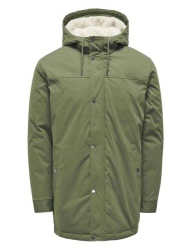 ONLY & SONS Onsalexander Parka Otw Noos Vd Grön