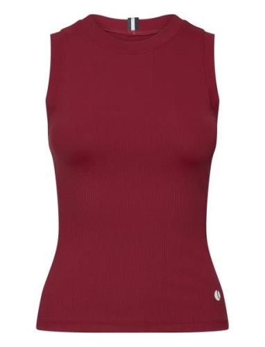 Björn Borg Ace Rib Tank Pocket Burgundy