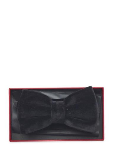 HUGO Bow Tie Velvet Svart