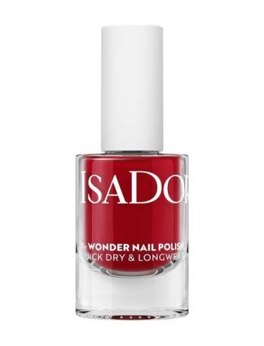 IsaDora The Wonder Nail Polish Quick Dry & Longwear 163 Summer Red Röd