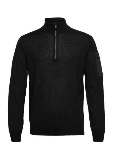 SNOOT Lucca 1/2 Zip M Svart