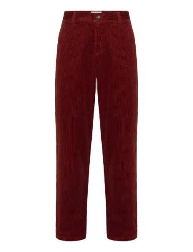 Les Deux Kody Heavy Corduroy Pants Burgundy