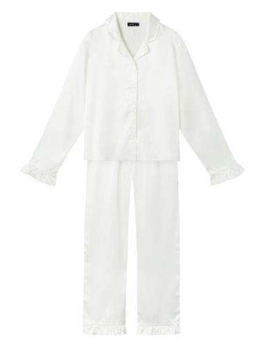 LMTD Nlfnighty Pyjamas Set Vit