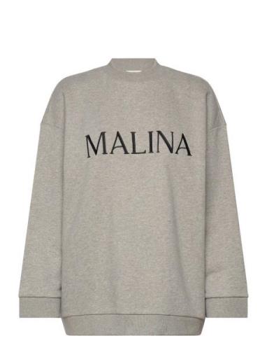 Malina Malina Over D Collage Sweater Grå