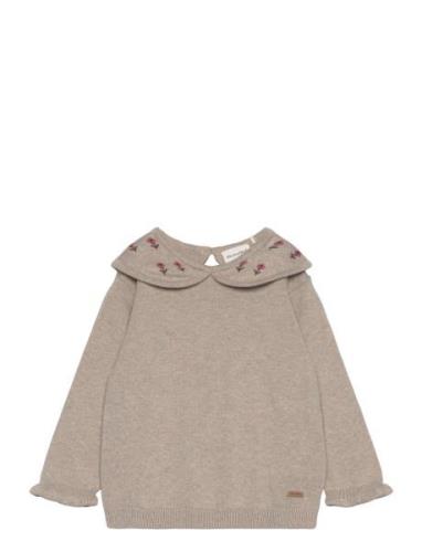 Minymo Pullover Knit Brun