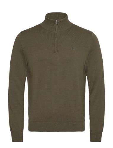 Morris Brian Half Zip Grön