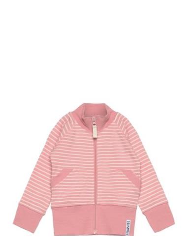 Geggamoja Zip Sweater Rosa