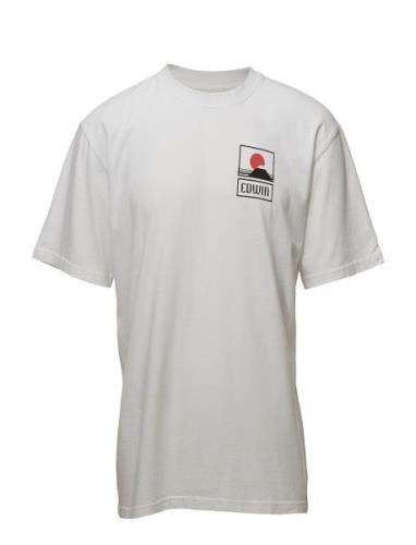 Edwin Sunset On Mt Fuji T-Shirt - White Vit