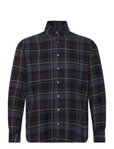 Bruun & Stengade Bs Tethys Casual Modern Fit Shirt Marinblå