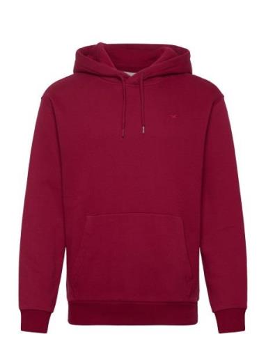 Hollister Hco. Guys Sweatshirts Burgundy