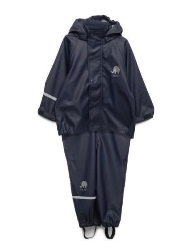 CeLaVi Basic Rainsuit, Pu Blå