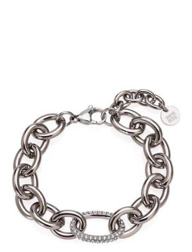 Bud To Rose Harper Chunky Bracelet Clear/Silver Silver