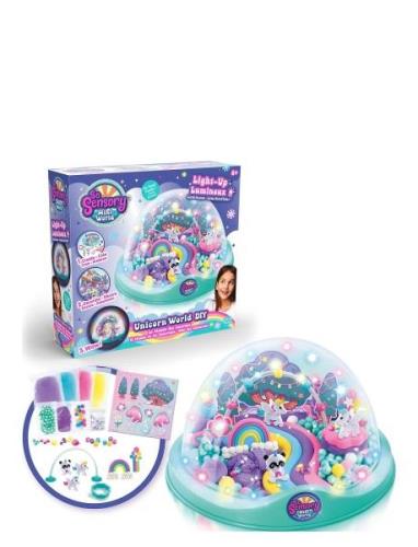 So Sensory Light-Up Unicorn World Dome Toys Creativity Drawing & Craft...