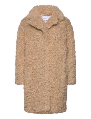 Stand Studio Camille Cocoon Coat Beige