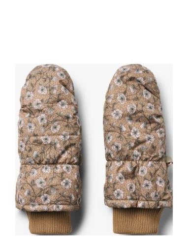 Wheat Puffer Mittens Jazz Multi/patterned