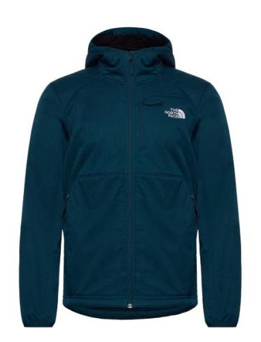 The North Face M Quest Hooded Softshell Blå