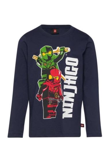 LEGO Kidswear Lwtano 607 - T-Shirt L/S Marinblå