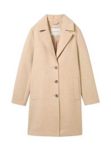 Tom Tailor Long Coat Beige