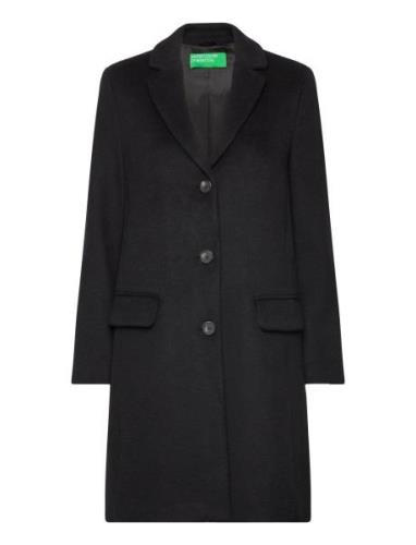 United Colors Of Benetton Coat Svart