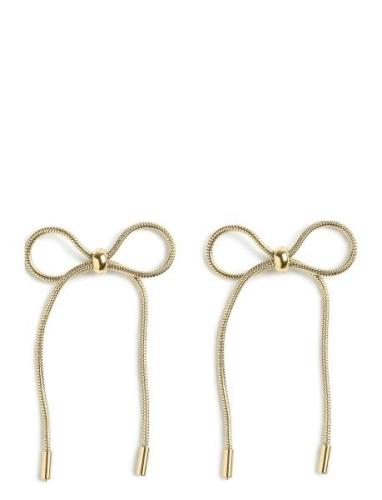 Pieces Pcpernille Bow Earrings Guld