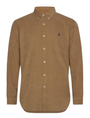 Polo Ralph Lauren Custom Fit Corduroy Shirt Brun