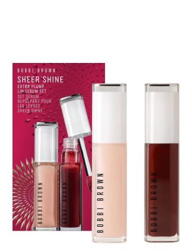 Bobbi Brown Sheer Shine Extra Plump Lip Serum Set Nude