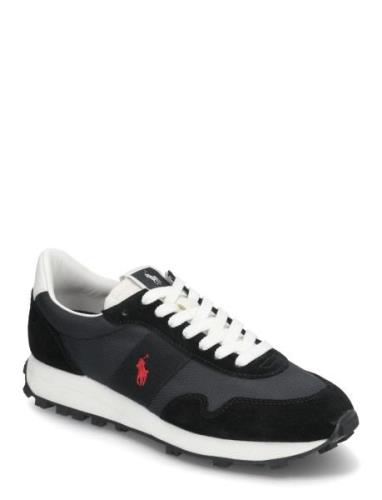 Polo Ralph Lauren Prl Trail 100 Suede & Oxford Sneaker Svart