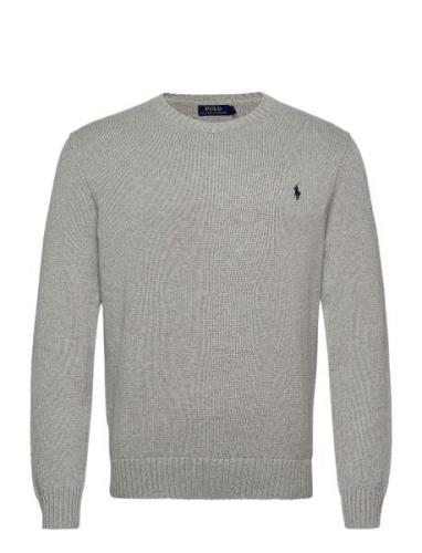 Polo Ralph Lauren Cotton Crewneck Sweater Grå