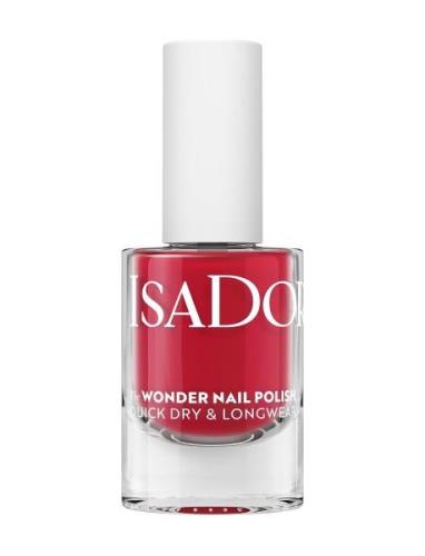 IsaDora The Wonder Nail Polish Quick Dry & Longwear 164 Crimson Red Rö...