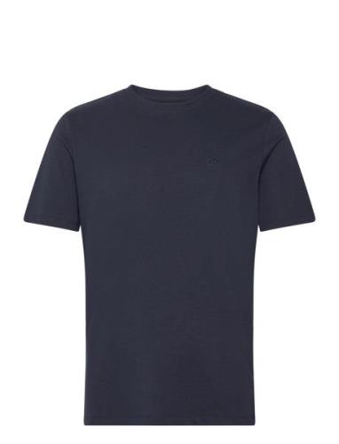 Scotch & Soda Core Logo T-Shirt Marinblå