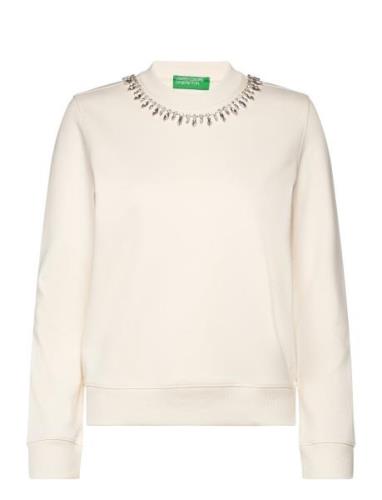 United Colors Of Benetton Sweater L/S Kräm