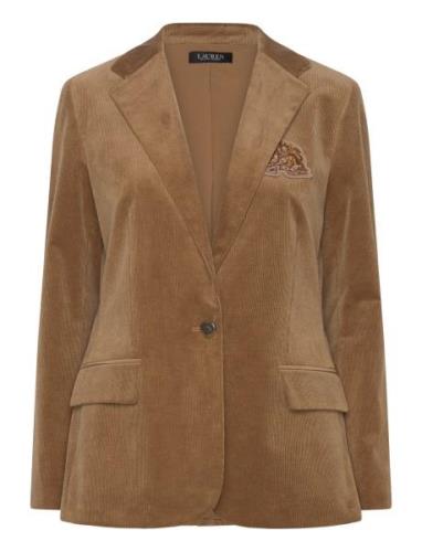 Lauren Ralph Lauren Bullion Corduroy Blazer Brun