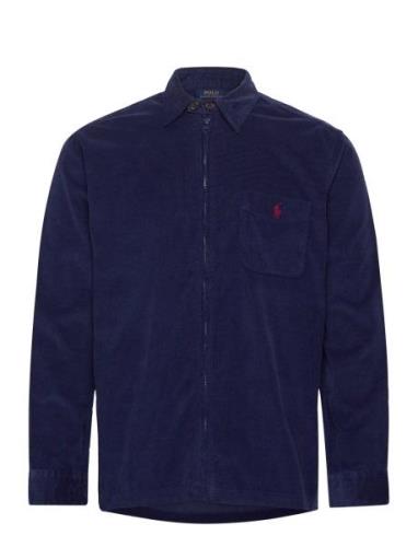 Polo Ralph Lauren Corduroy Full-Zip Overshirt Marinblå