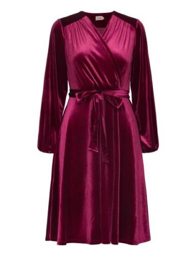 Jumperfabriken Milena Dress Burgundy